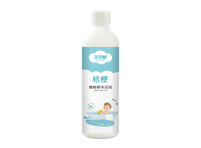 桔梗植物草本浴液